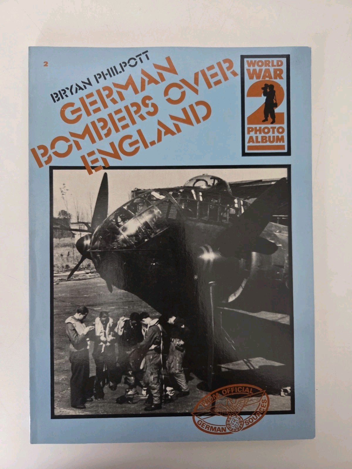 World War 2 Photo Album #2 German Bombers Over England Book