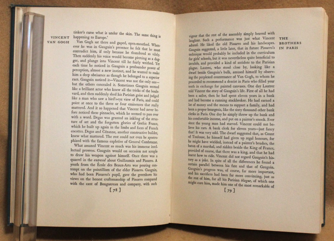 VINCENT VAN GOGH A Biographical Study by Julius Meier-Graefe HC 1933
