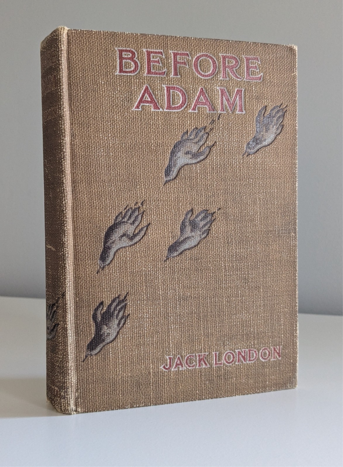 Before Adam – Jack London First Edition, The Macmillan Company 1907