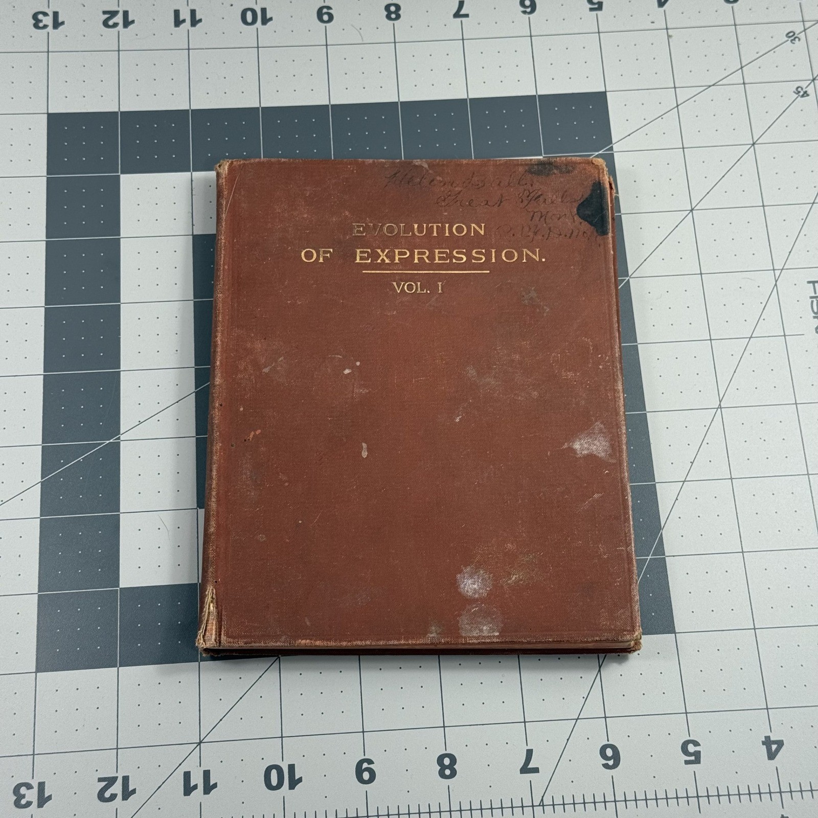 Emerson Evolution of Expression Vol I II Brown Fair Oratory Ephemera 1910 1913