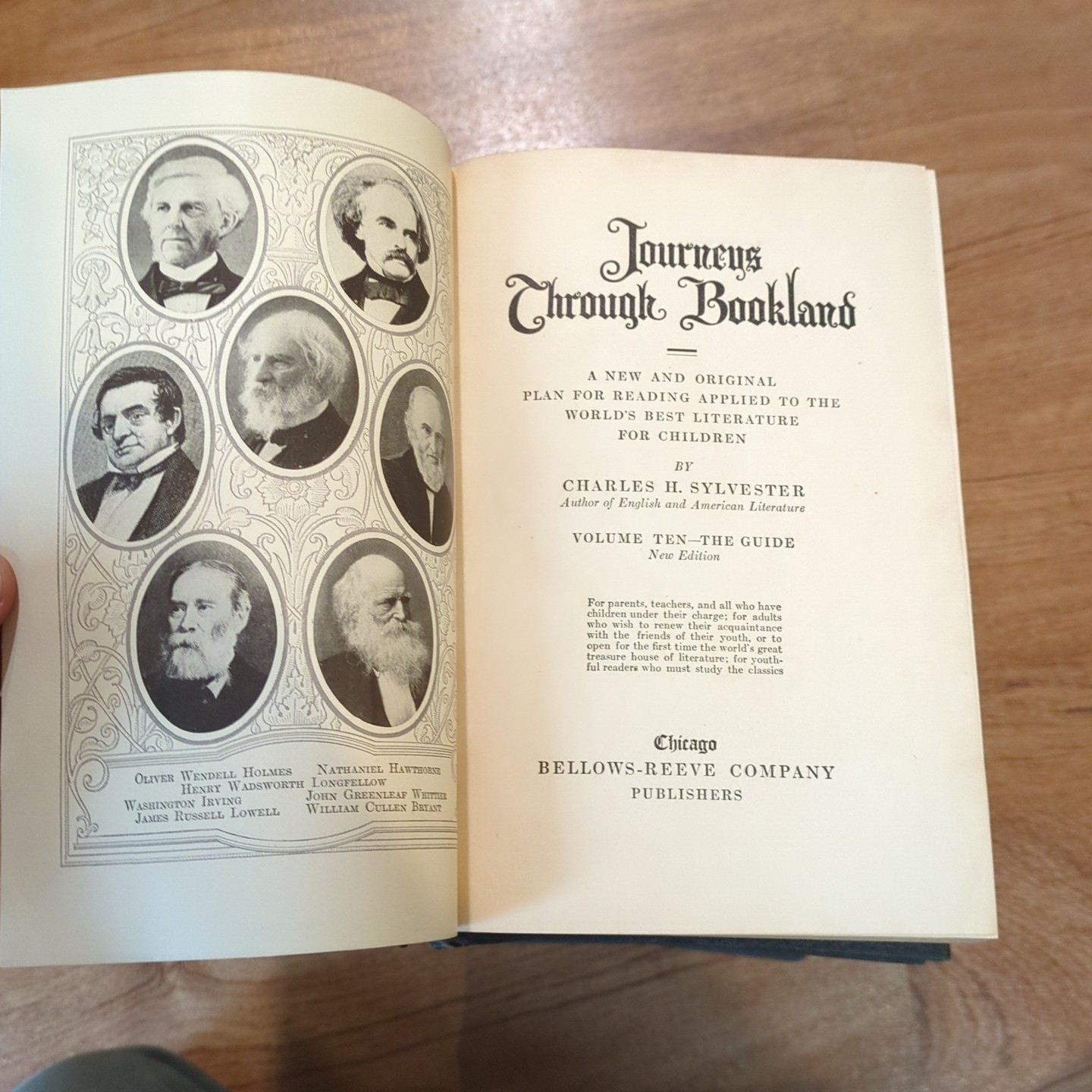 Vintage (8) 1922 Journeys Through Bookland Sylvester (Volumes 2,3,4,5,6,7,8,10)