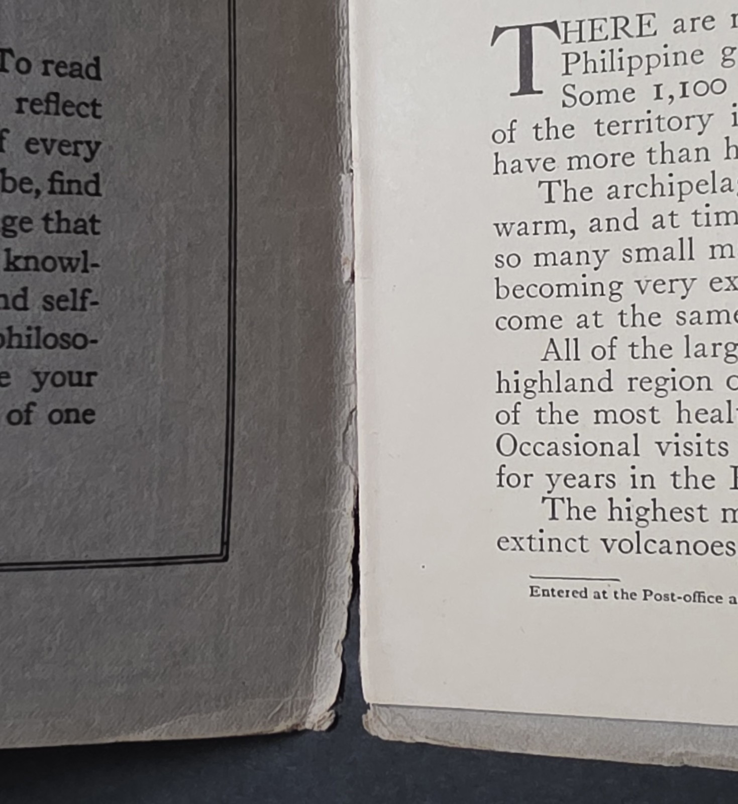 The Mentor Philippine Islands By Dean C. Worcester 1915 Sepia Lithos Aguinaldo