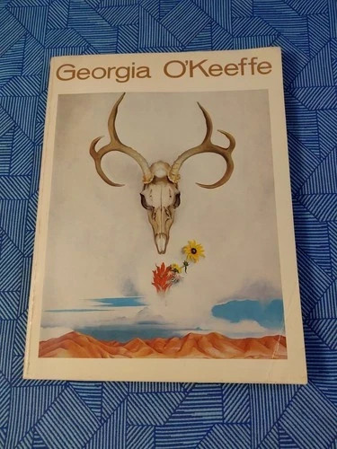 Georgia O’Keeffe Vintage Illustrated Art Book 2nd Printing 1978 by Viking Press