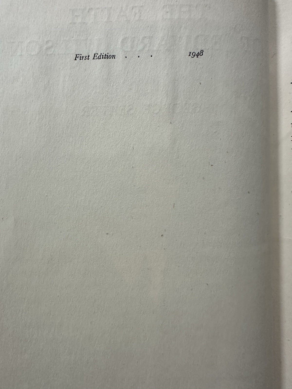 The Faith of Edward Wilson of the Antarctic. George Seaver. 1948 1st Edition