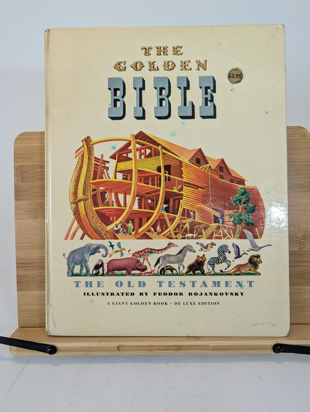 Vintage 1946 The Golden Bible: Stories From The Old Testament, De Luxe Edition