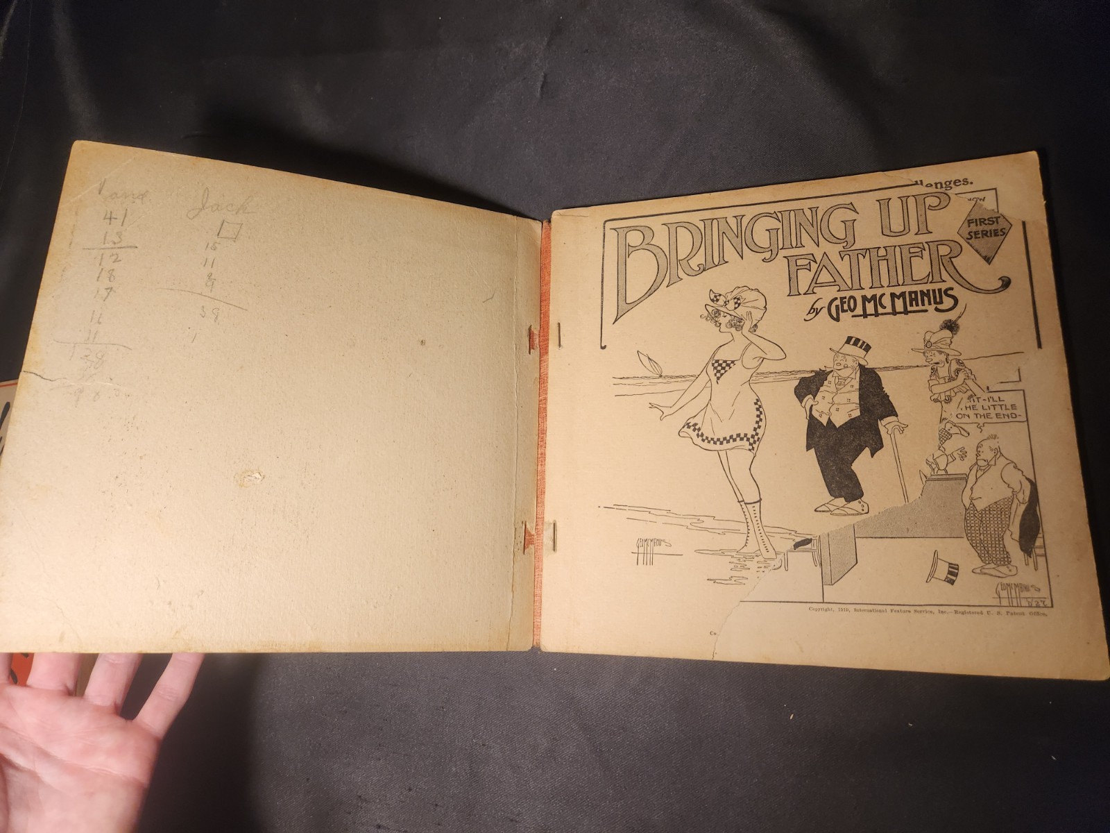 ANTIQUE/VINTAGE Damaged Comic Books – Bringing Up Father & Andy Panda’s Vacation