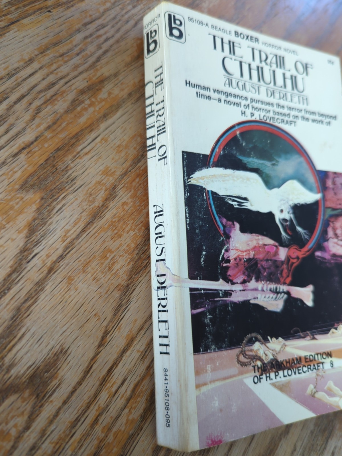 The Trail of Cthulhu by August Derleth 1st Printing (1971) Pulp Horror
