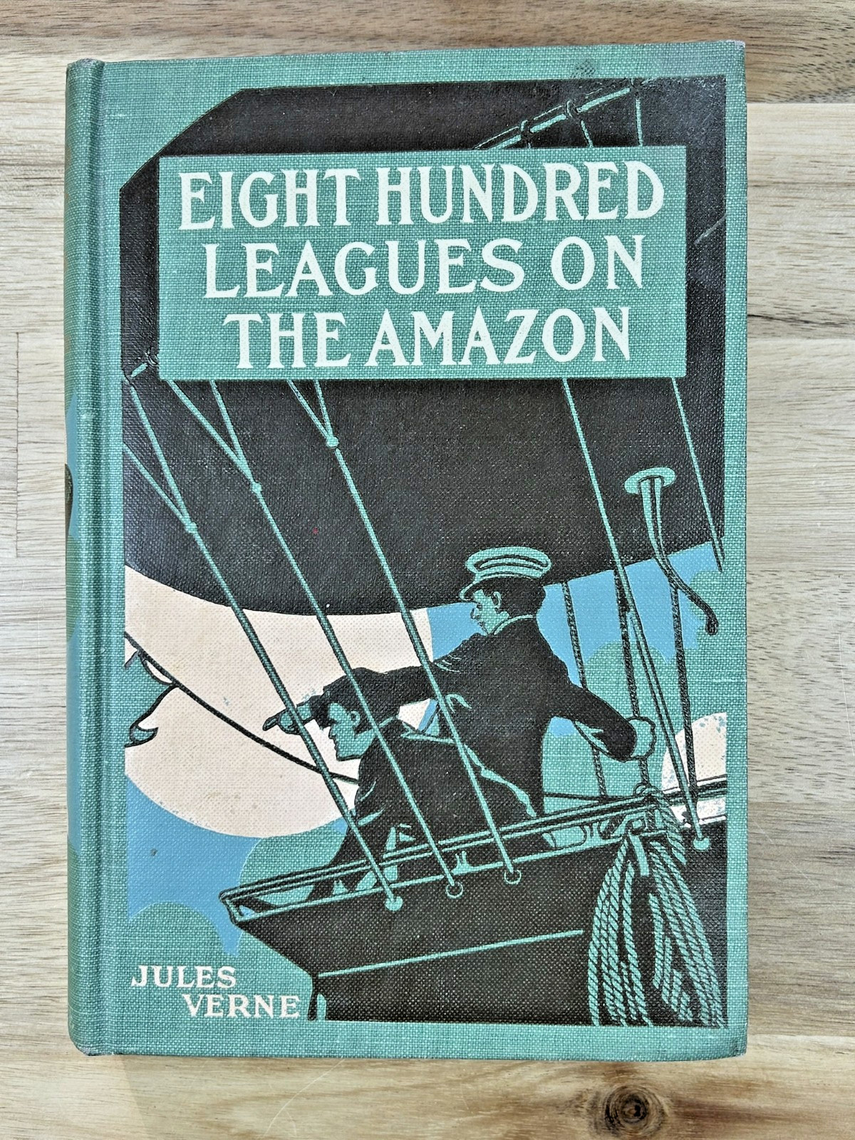 RARE Edition Eight Hundred Leagues on the Amazon Jules Verne c. 1901 Donohue