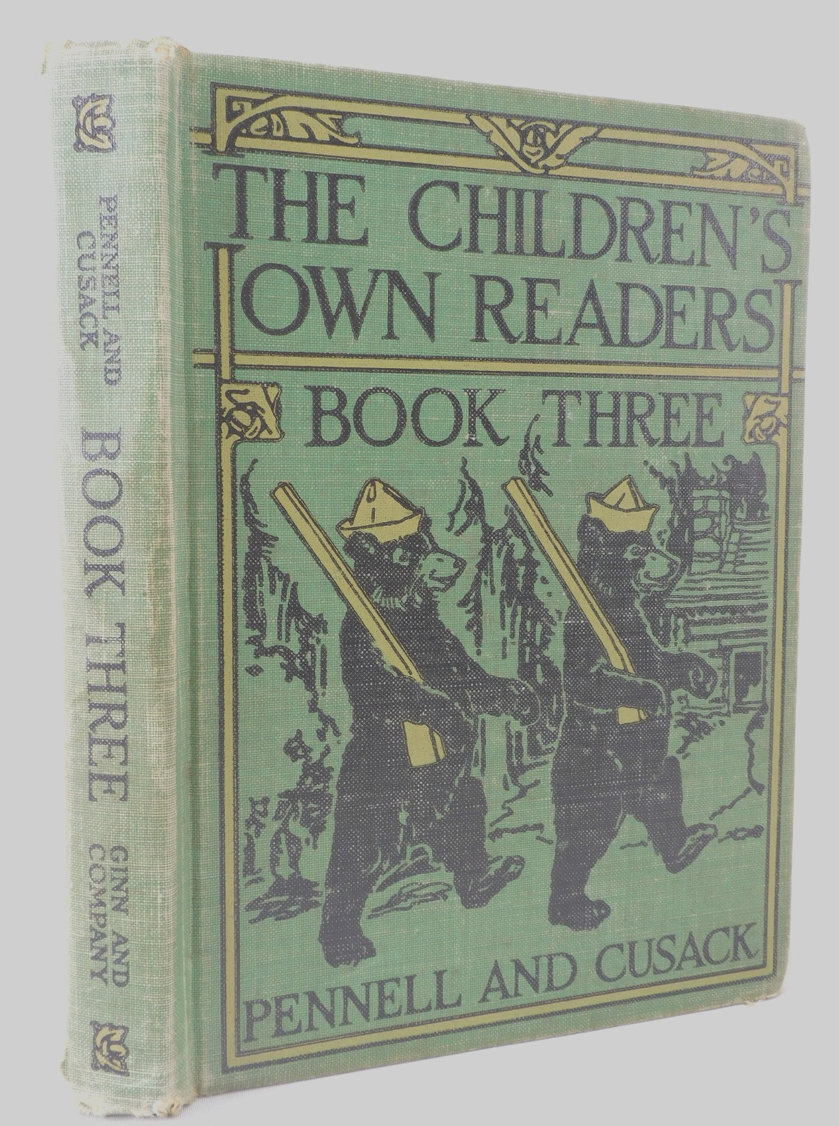 Children’s Own Readers Book 3 1929 Pennell & Cusack Illus HC Ginn & Co Antique