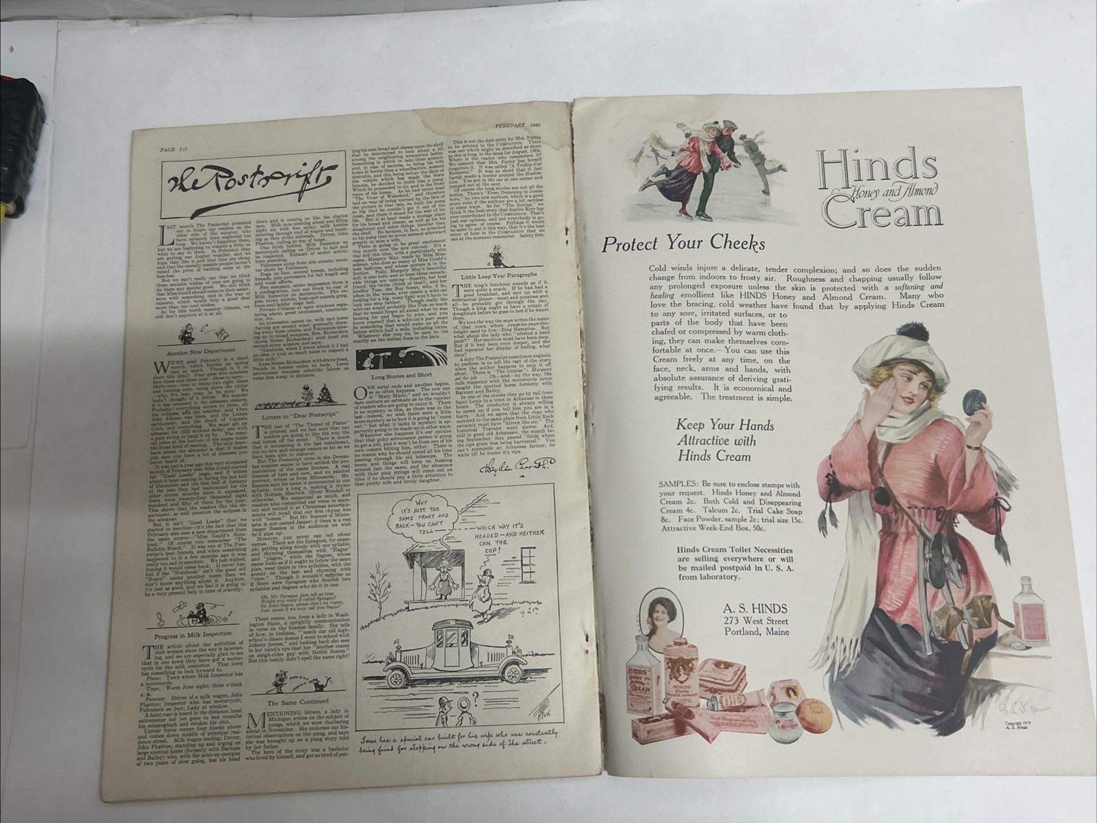 Lot Of 2 “Women’s Home Companion” Feb 1920 & Aug 1926 Nice