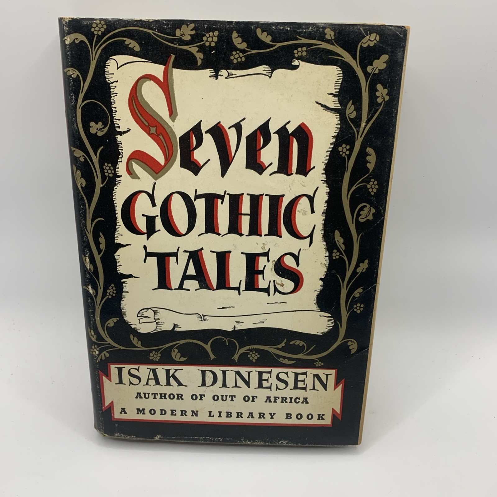 Seven Gothic Tales Isak Dinesen Short Stories Vintage 1934 Hardcover Book HCDJ