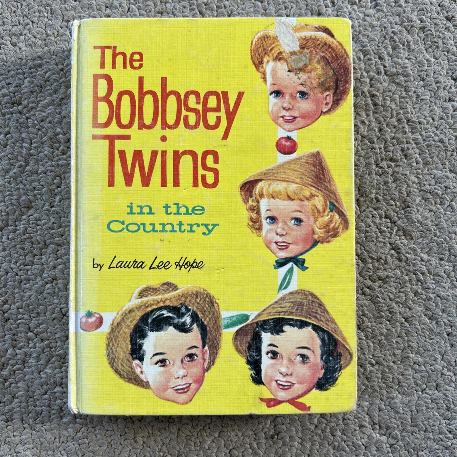 The Bobbsey Twins in the Country by Laura Lee Hope 1953 Vintage Hardcover Book