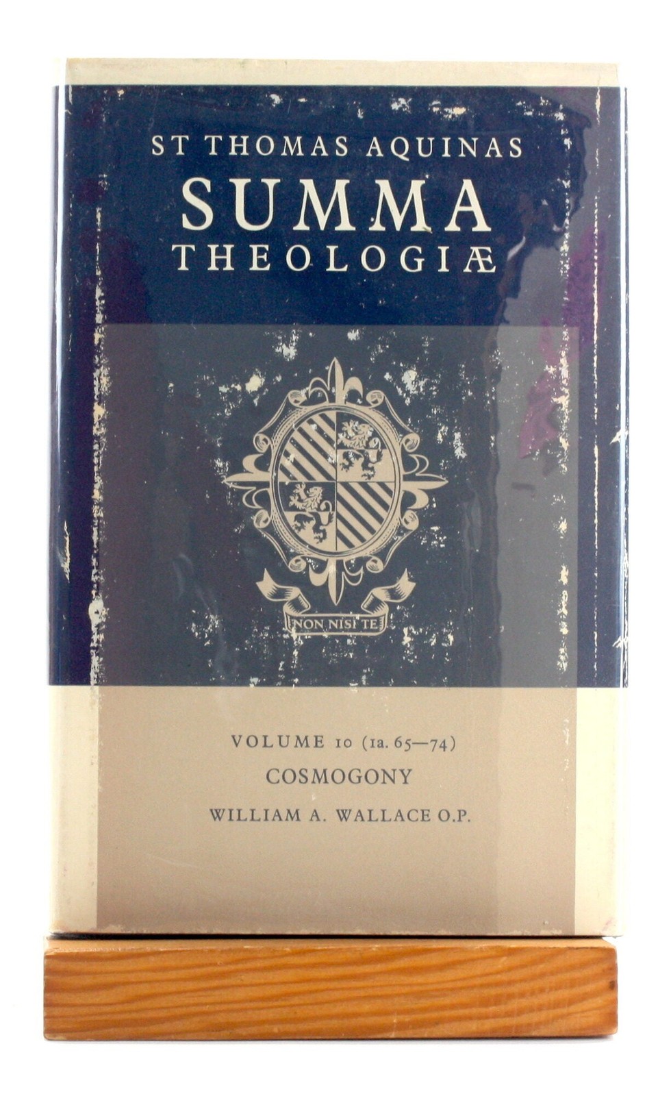 St Thomas Aquinas / SUMMA THEOLOGIAE Vol 10 1a.65-74 COSMOGONY 1st Edition 1967