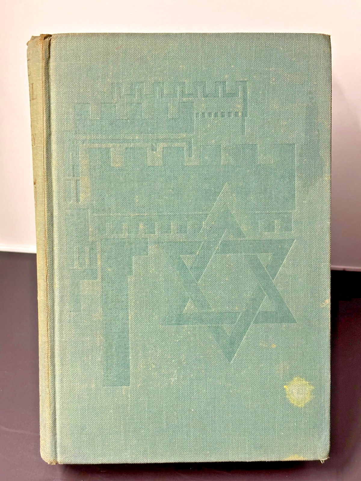 The Wall John Hersey First Edition 1950 Knopf Warsaw Ghetto Holocaust Novel HC