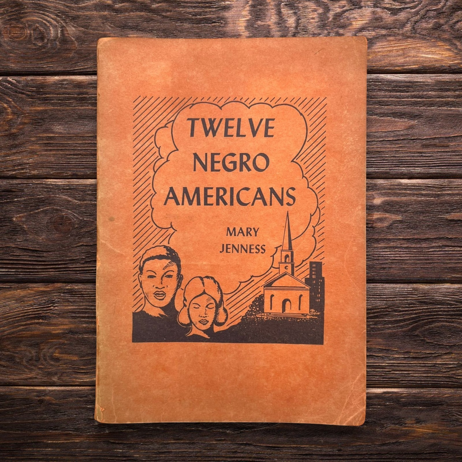 Twelve Negro Americans Mary Jenness 1936 Friendship Press 1st Edition Paperback