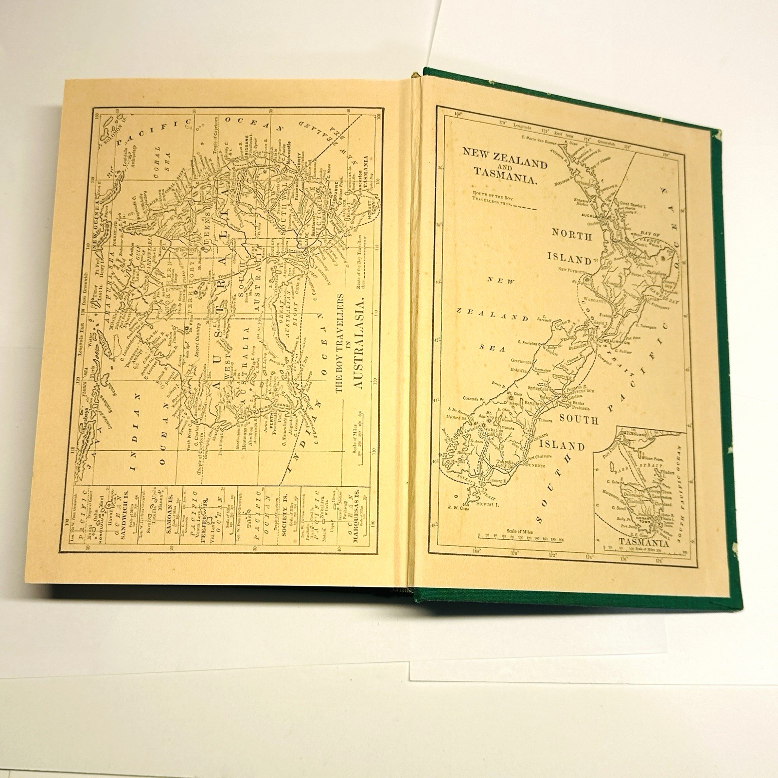 Boy Travellers Australasia Marquesas Samoa Australia Hawaii 1800s Knox Hardcover