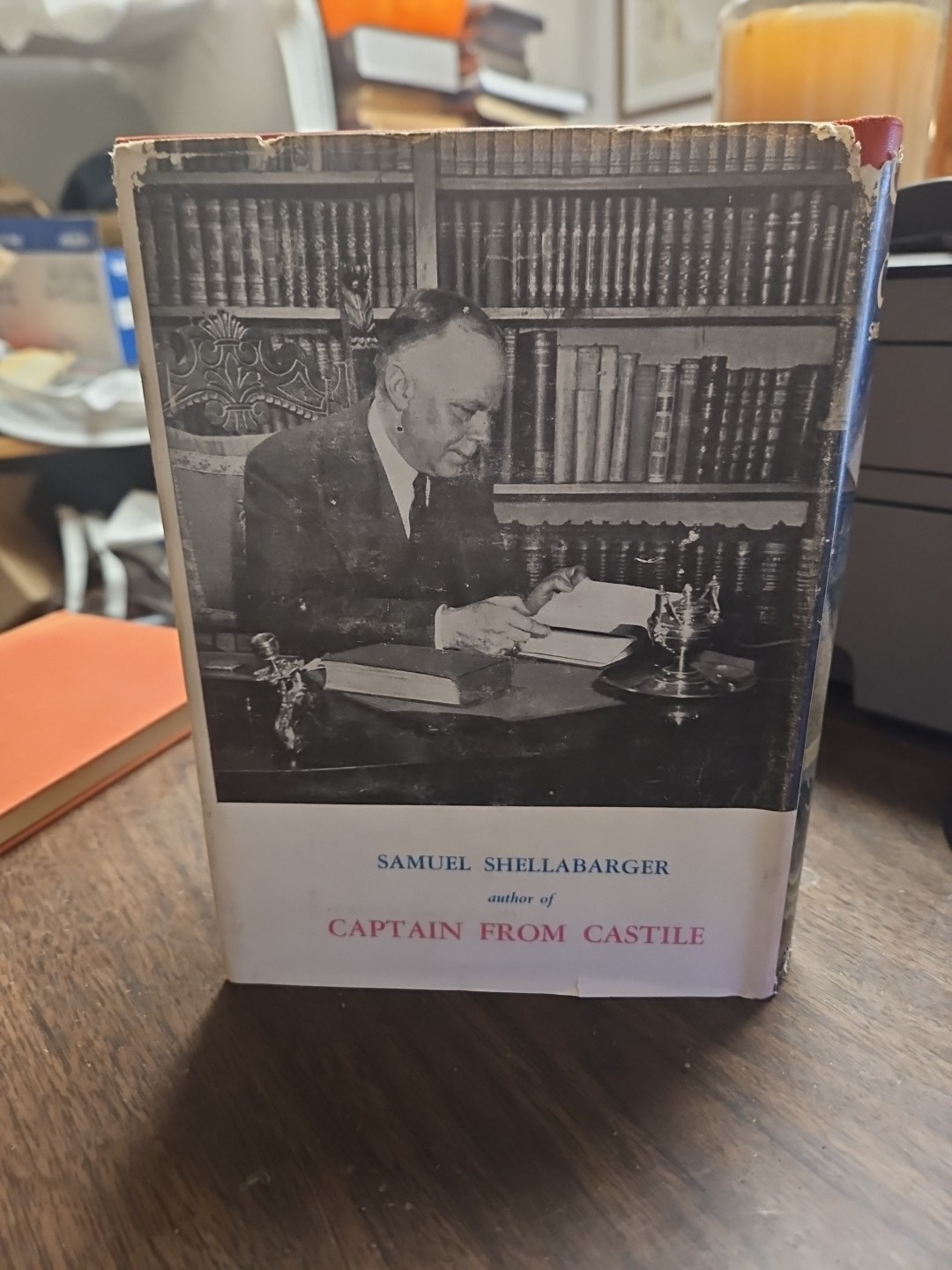 Captain From Castile Samuel Shellabarger 1946 The Sun Dial Press Reprint HC DJ