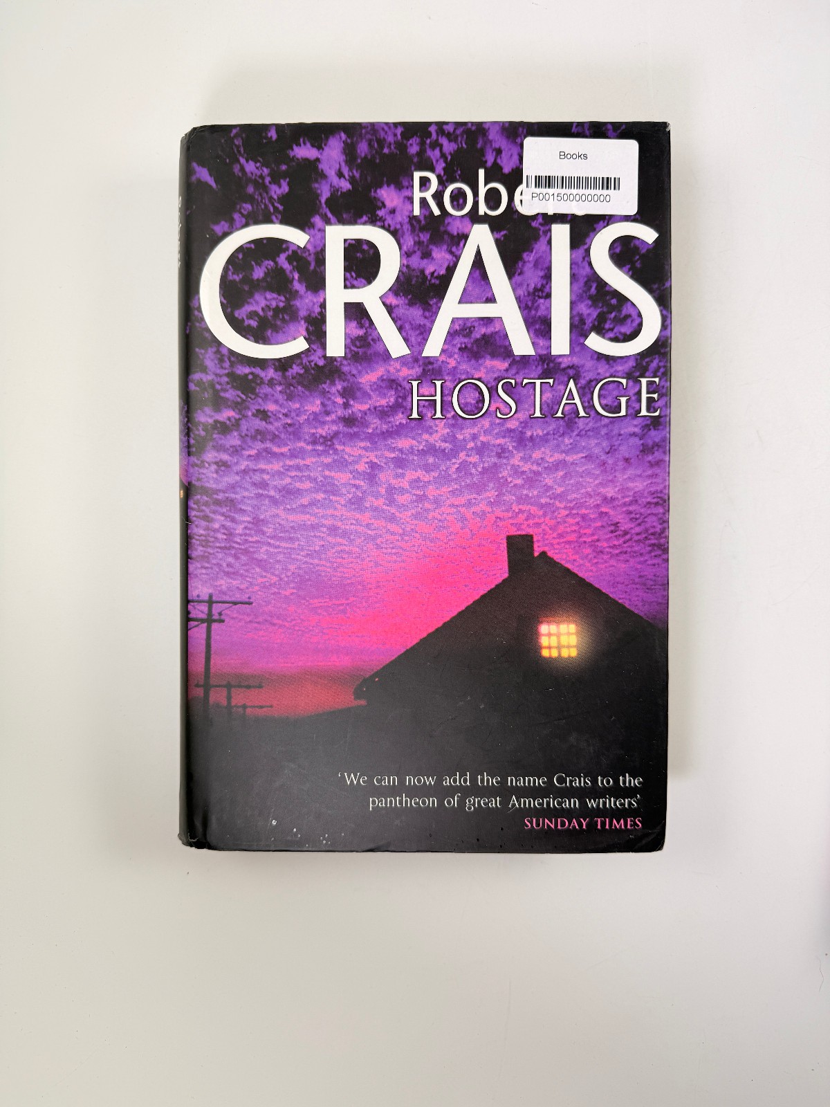 Robert Crais HOSTAGE With First Edition Dust Jacket Good Condition