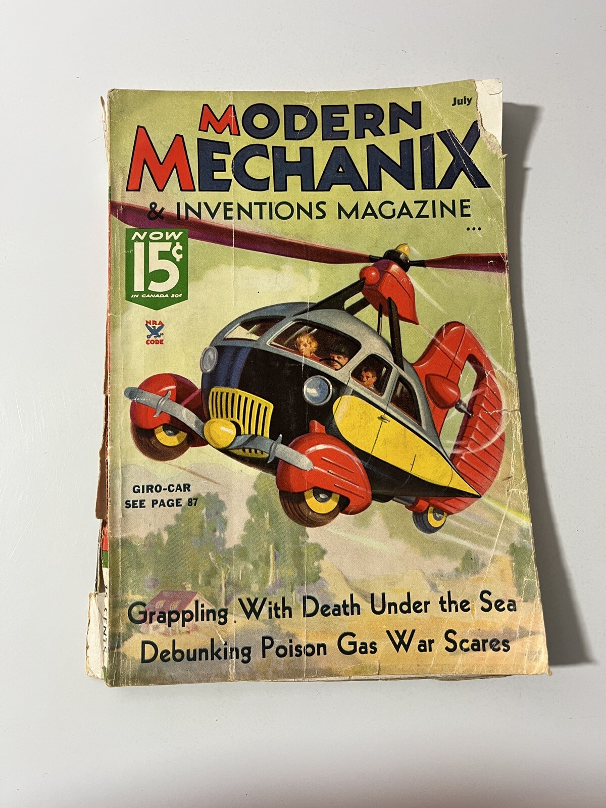Modern Mechanix Magazine July 1935 Vintage Golden Age
