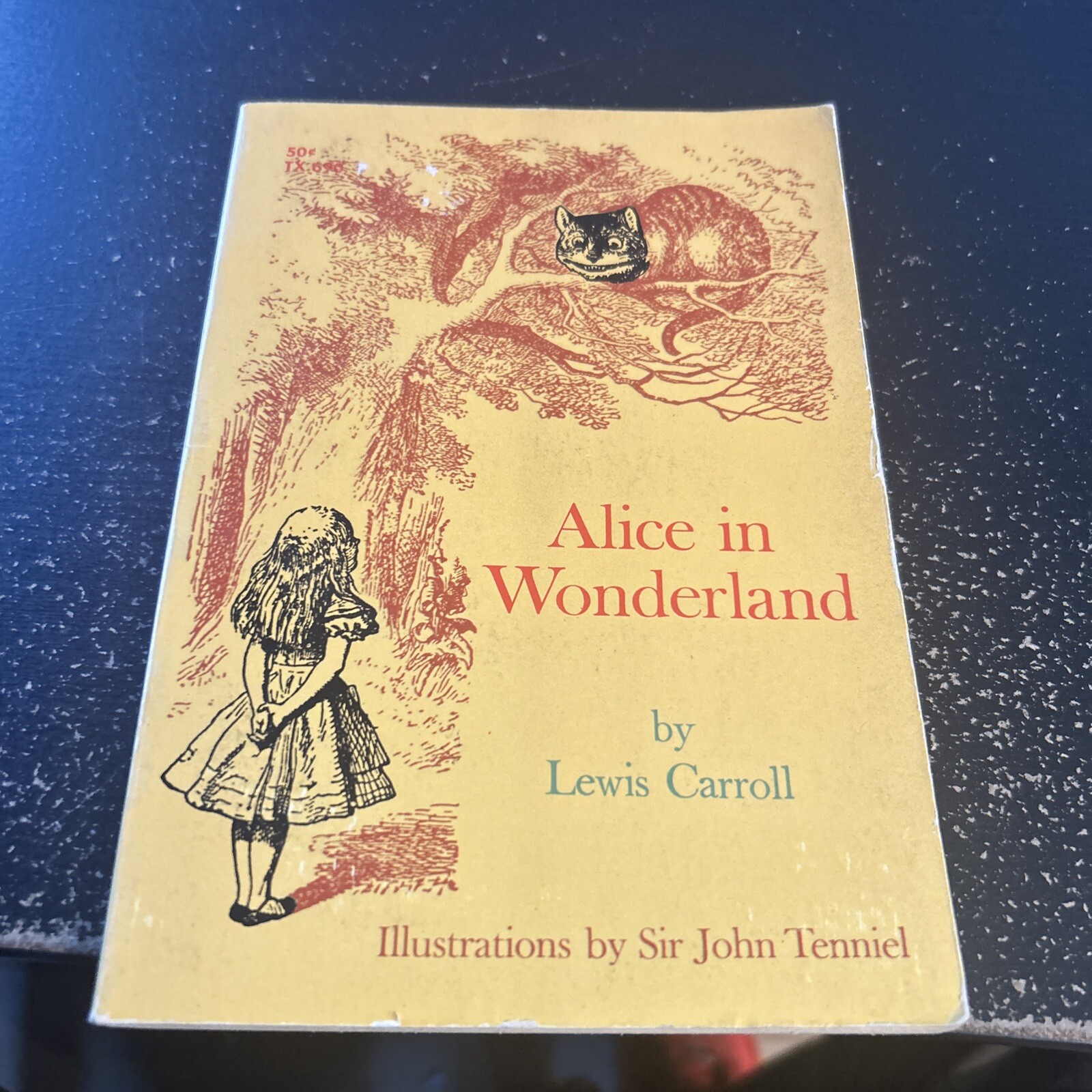 Alice In Wonderland By Lewis Carroll PB 1st Printing 1966 Scholastic Not Ex-libr
