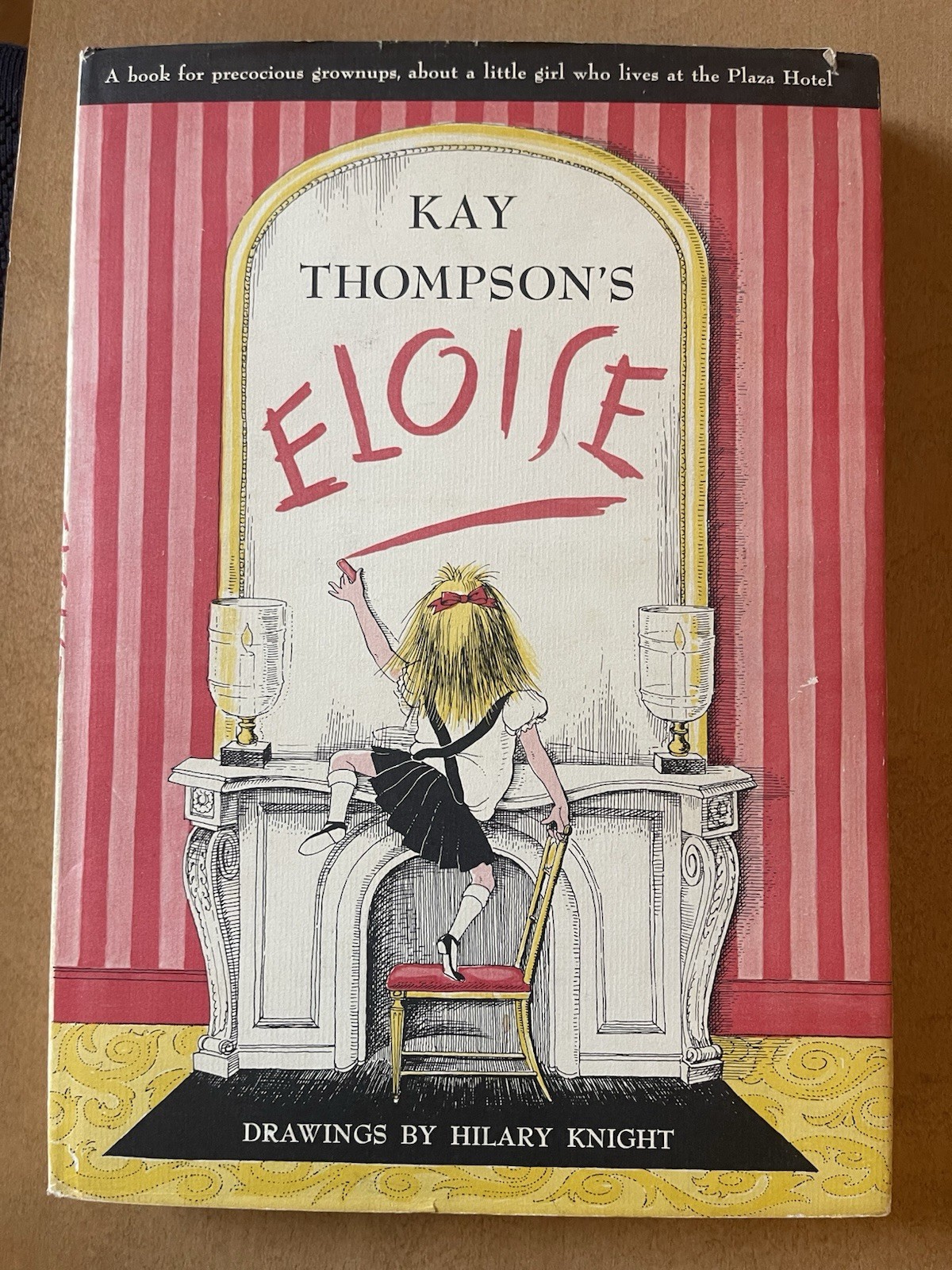 ~Vintage~ Eloise by Kay Thompson HCwDJ 1955 1stEdtn 13th printing Excellent