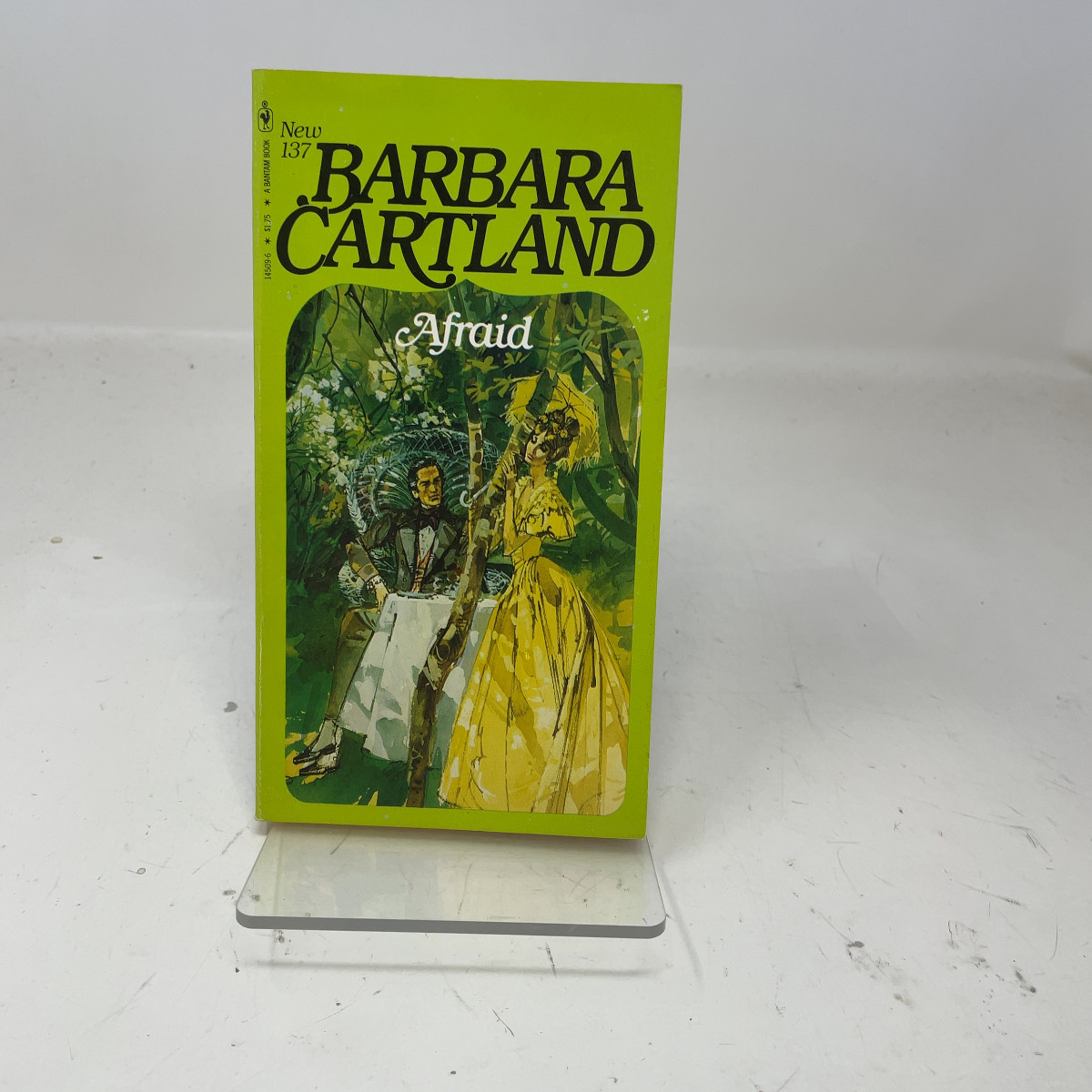 Afraid No. 137 by Barbara Cartland PB First Edition Very Good 1981