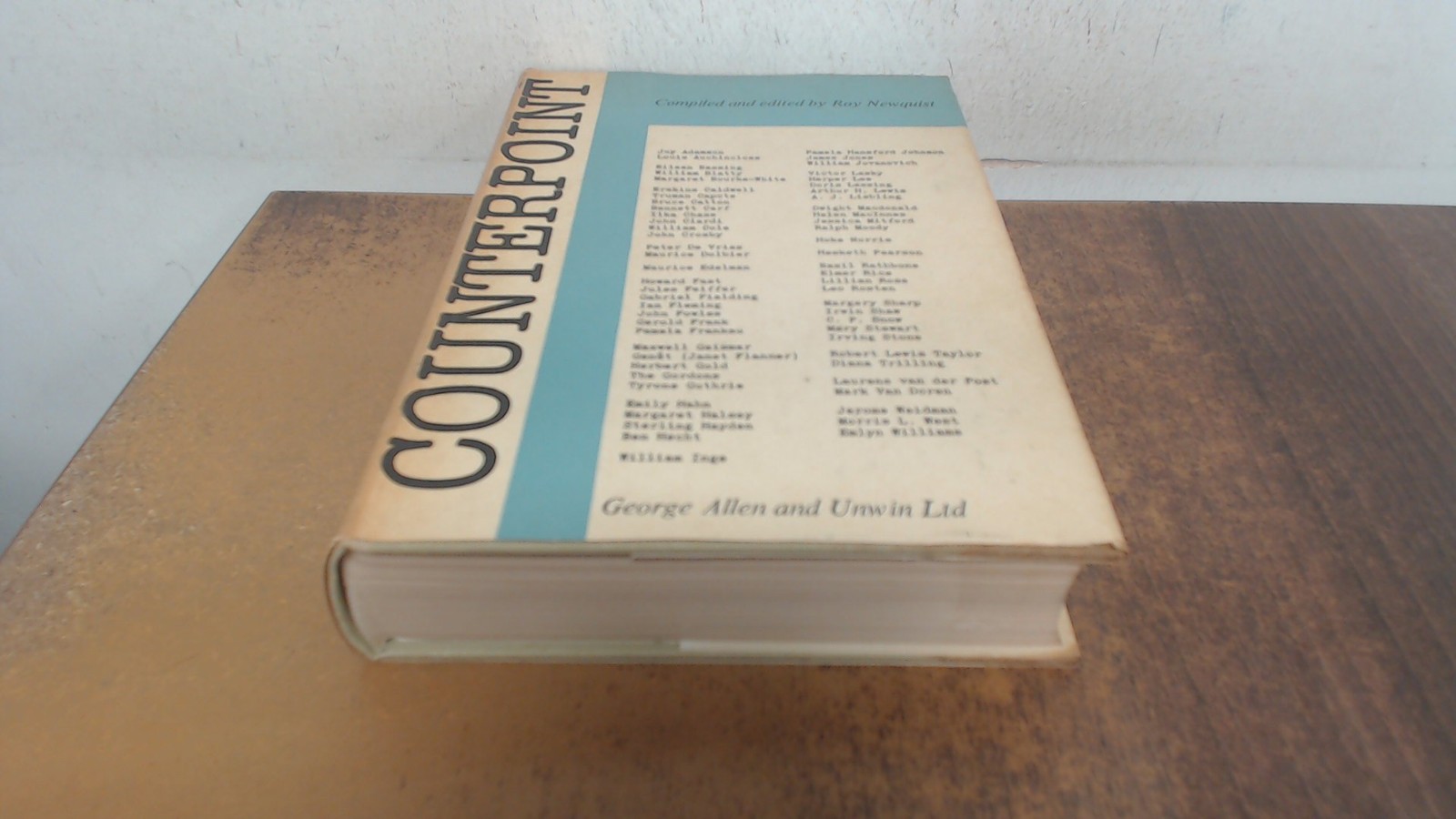 Counterpoint, Roy Newquist, George Allen and Unwin, 1965, Hardcov