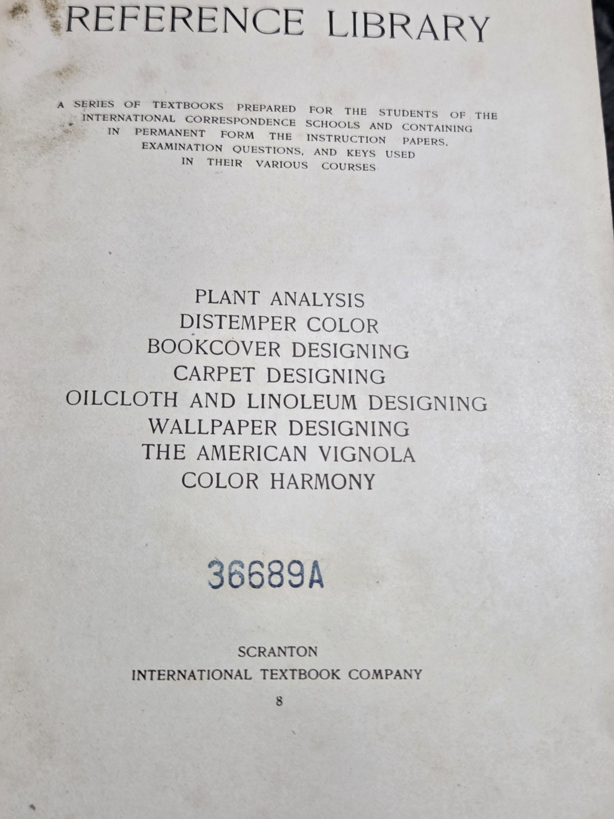 I.C.S Reference Library Book Lot Architecture And Design Books 7, 8, 159 1900s