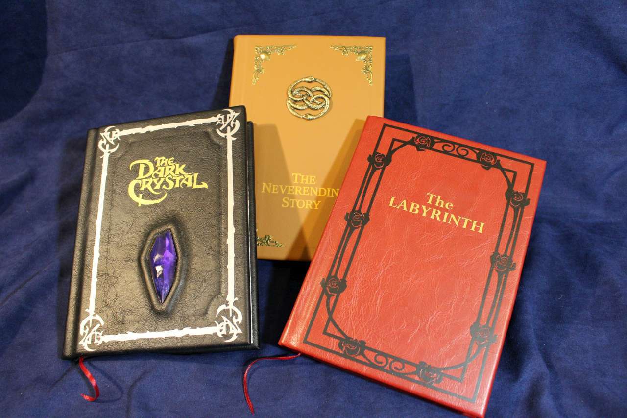 Labyrinth, The Dark Crystal, & The Neverending Story – Leatherbound Book Set
