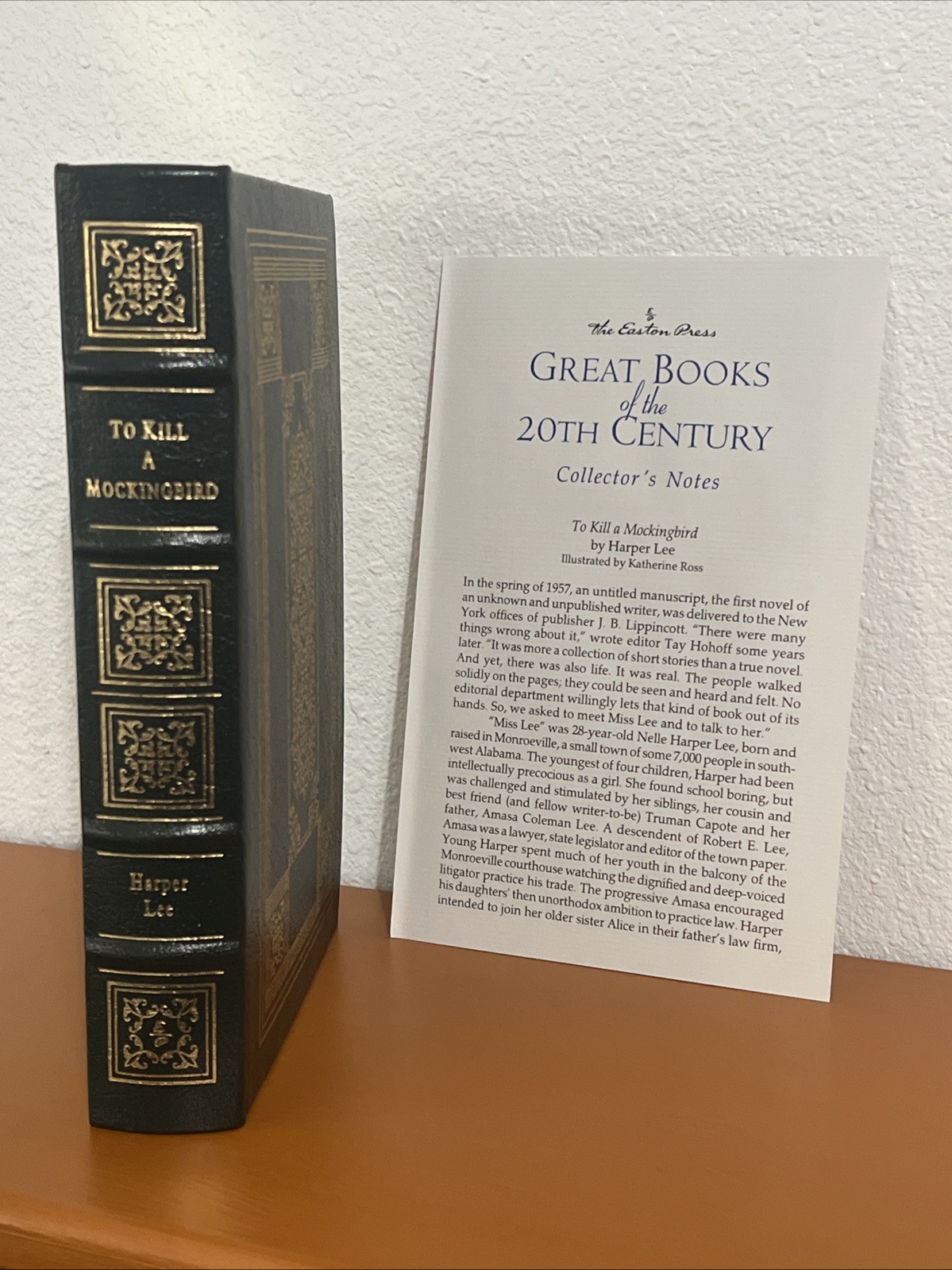 Easton Press Great Books 20th Century To Kill a Mockingbird Harper Lee NrMINT RC