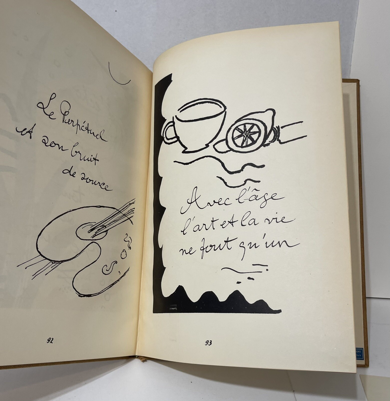 Braque, Georges – Cahier de Georges Braque 1917-1947 Plus Translation 1st E HC