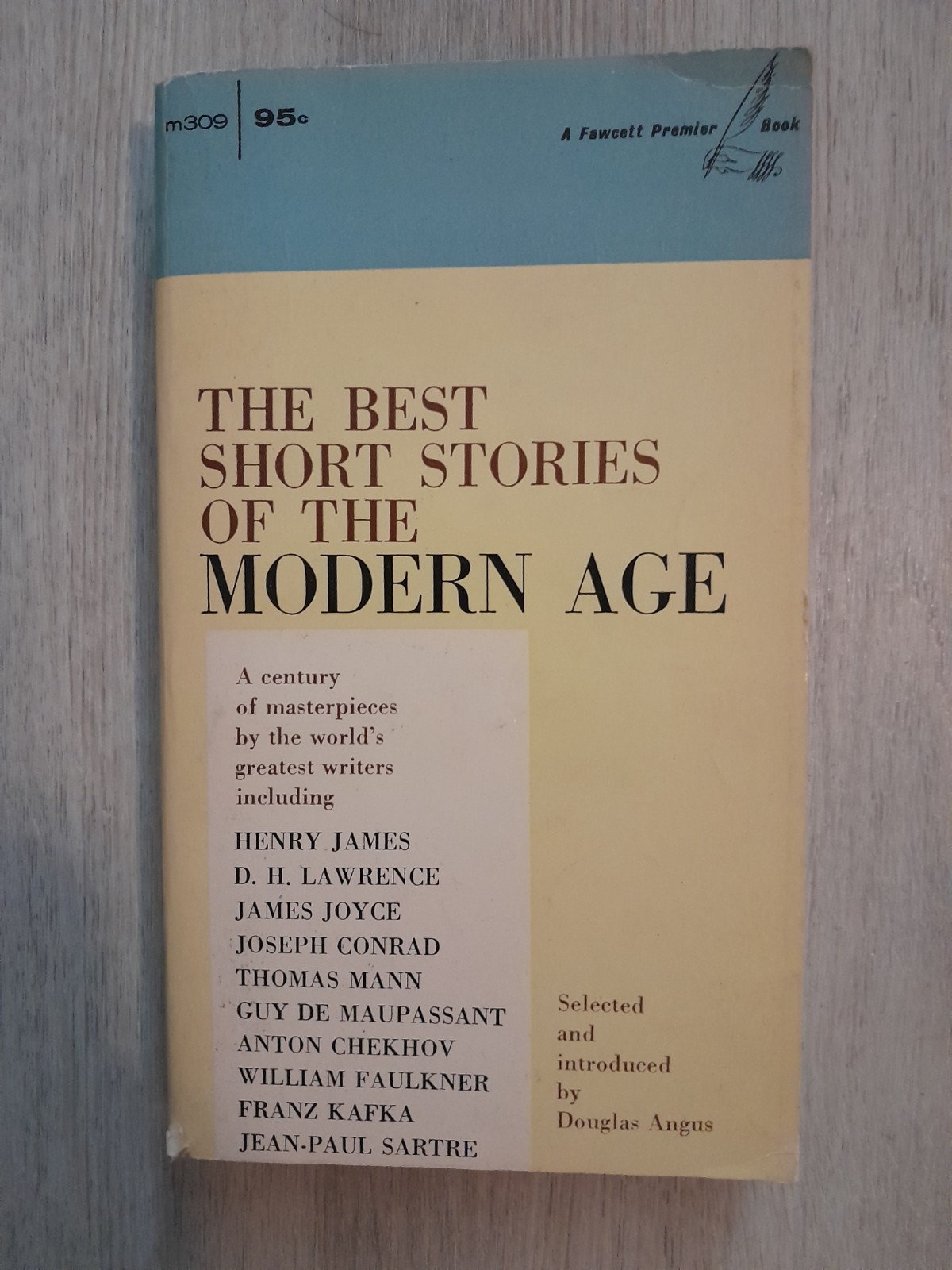 1967 „The Best Short Stories of the Modern Age“ Paperback Book