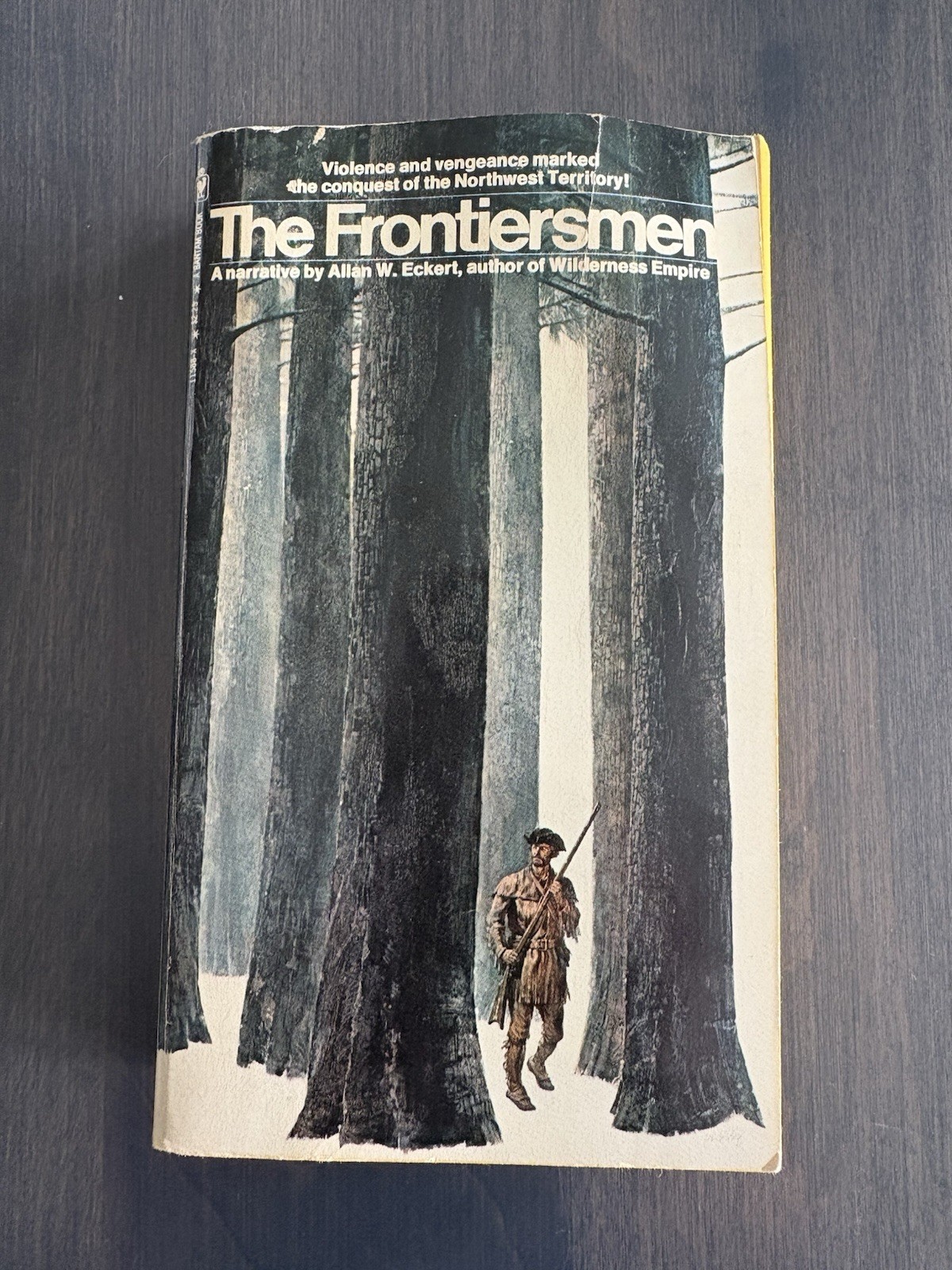 The Frontiersmen By Allan W. Eckert Vintage Paperback Bantam Book 1977 6th Print