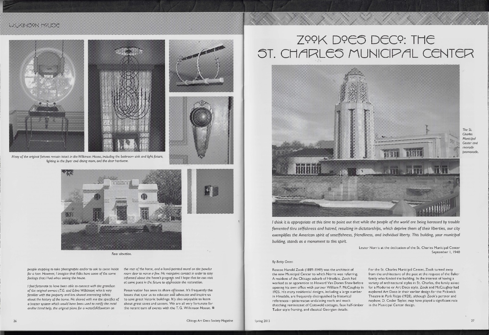 CHICAGO ART DECO SOCIETY MAGAZINE 2013 Iannelli, Muncie Deco, Automobiles, MORE+