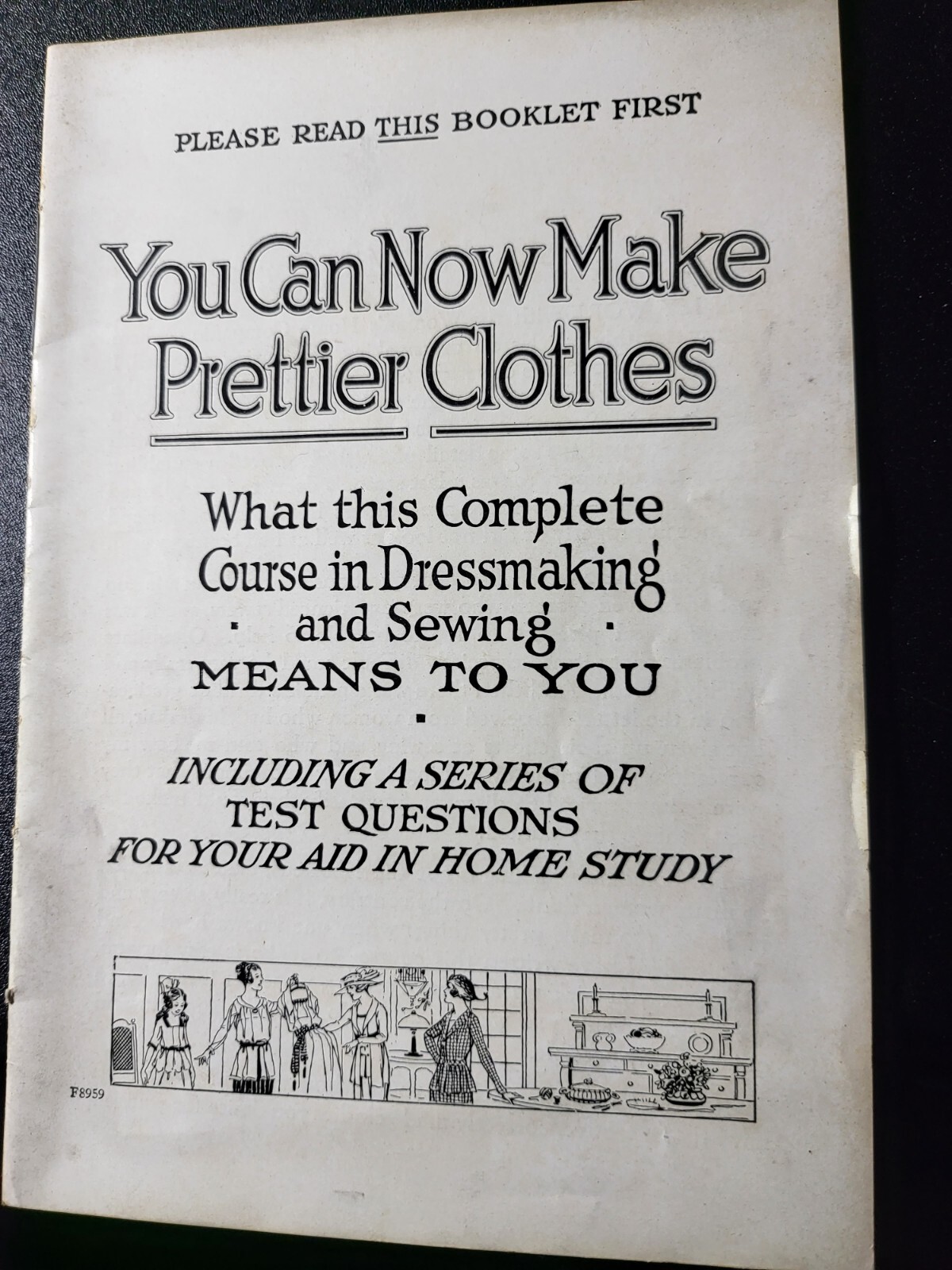 1921 – A COMPLETE COURSE IN DRESSMAKING, 12 VOLS COMPLETE SET, Isabel Conover