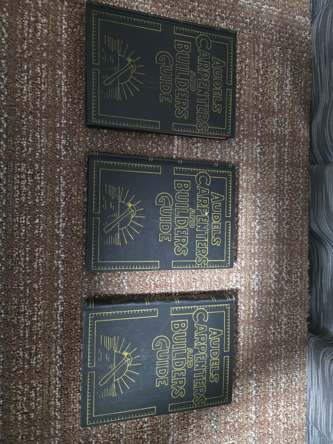 Audels Carpenters and Builders Guide HC 1951 / Volumes 2,3 & 4 / Vintage