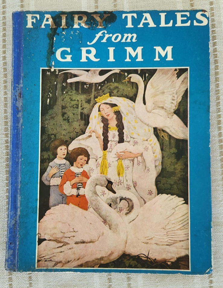 Fairy Tales From Grimm H. Mabie Illus. Ethel Franklin Betts Full COLOR. ca 1935