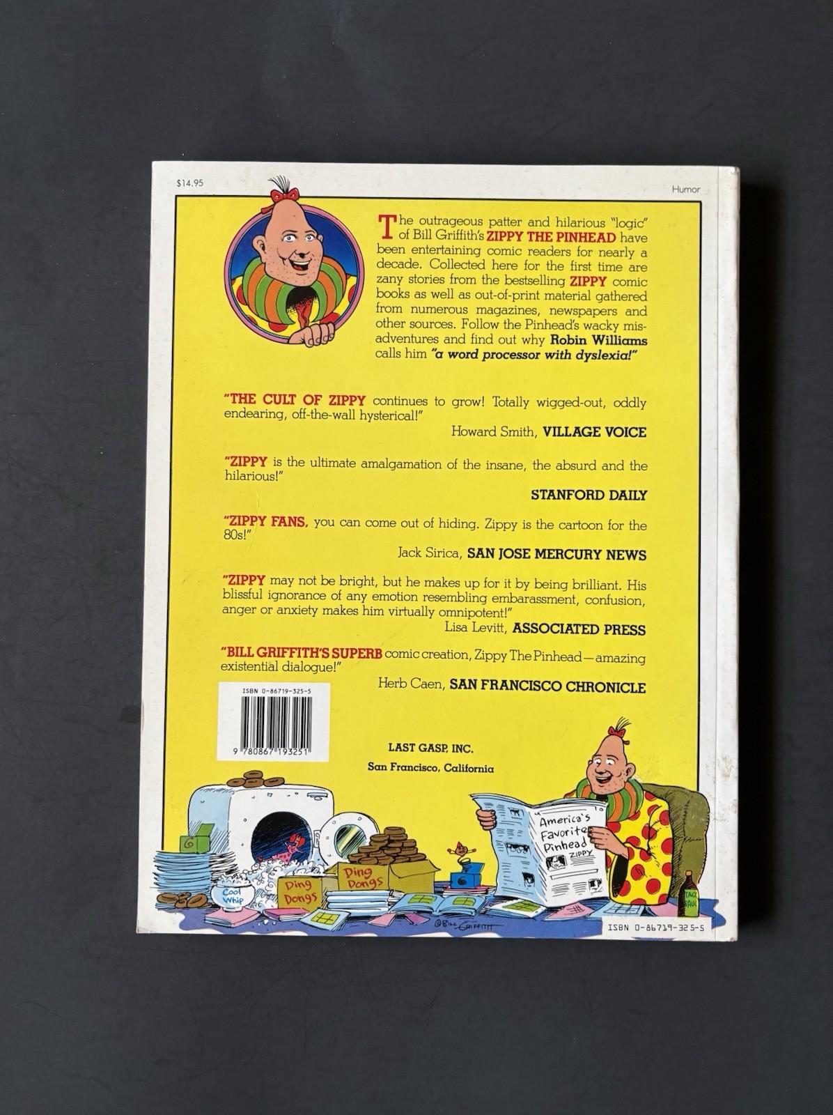 Zippy Stories by Bill Griffith *SIGNED*