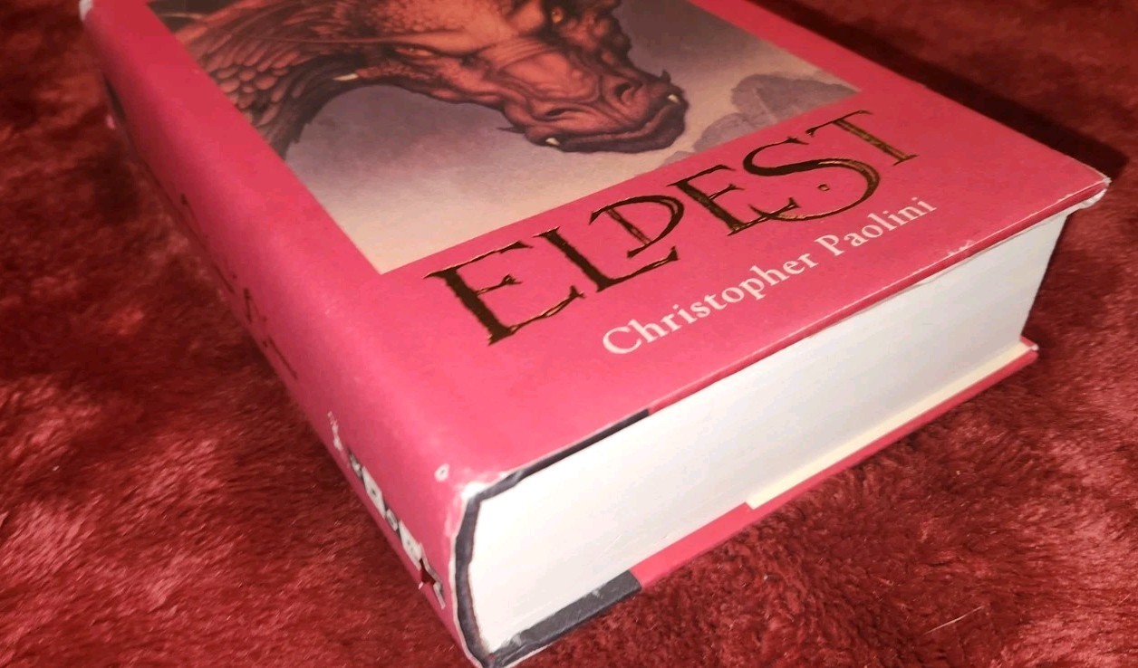 Christopher Paolini Eldest Signed 1st Edition Autographed Hardcover 2005