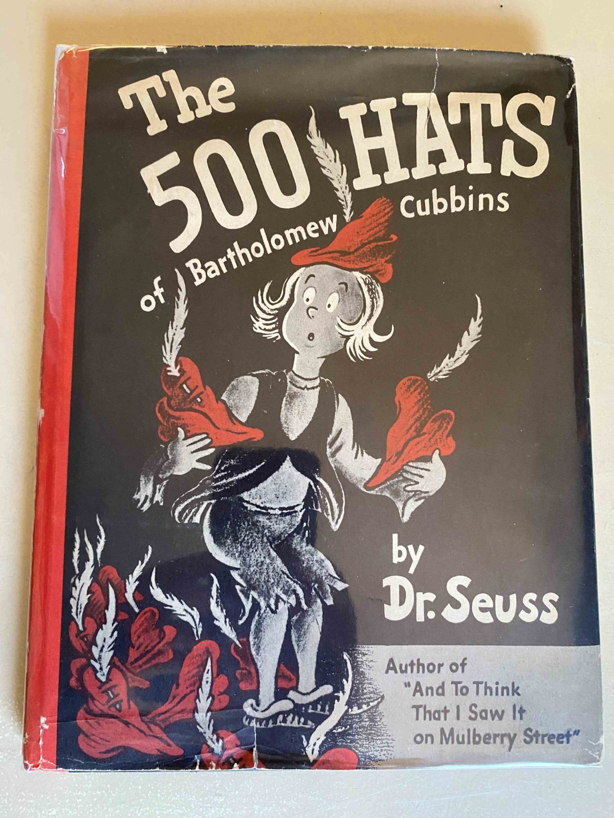 The 500 Hats of Bartholomew Cubbins Dr. Seuss First Edition Second Issue- Nice!
