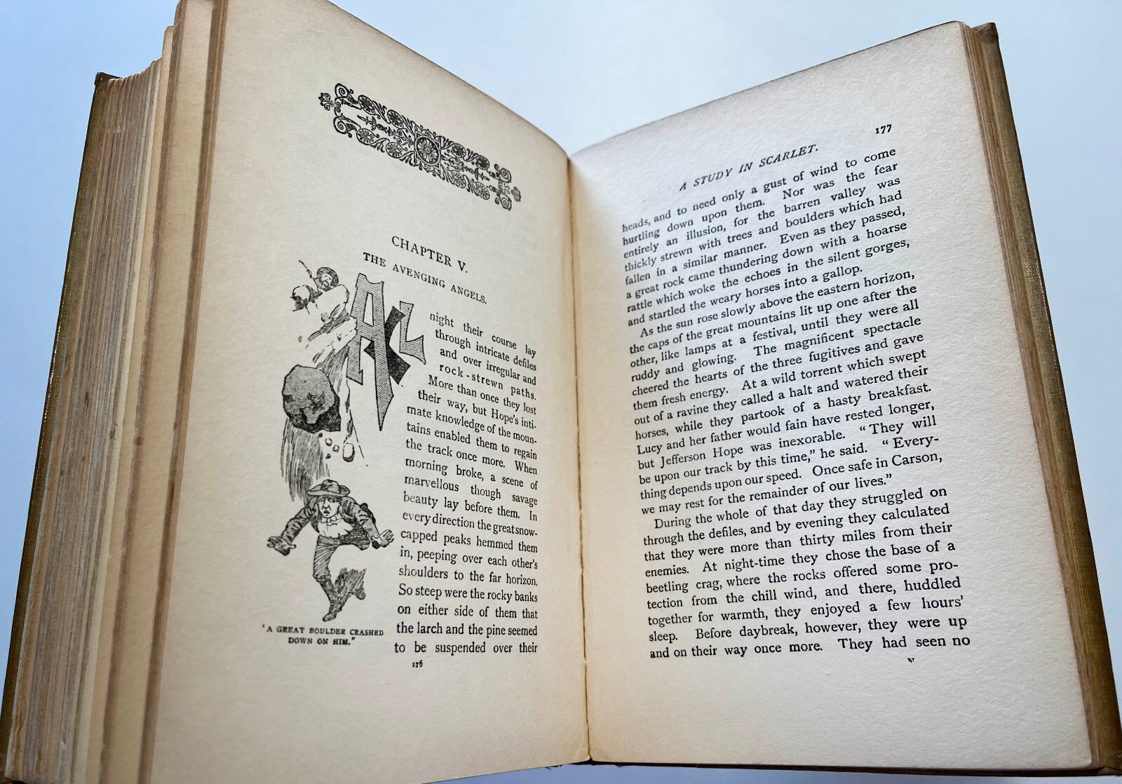 A Study in Scarlet, c. 1901 First Collectible Edition~Arthur Conan Doyle