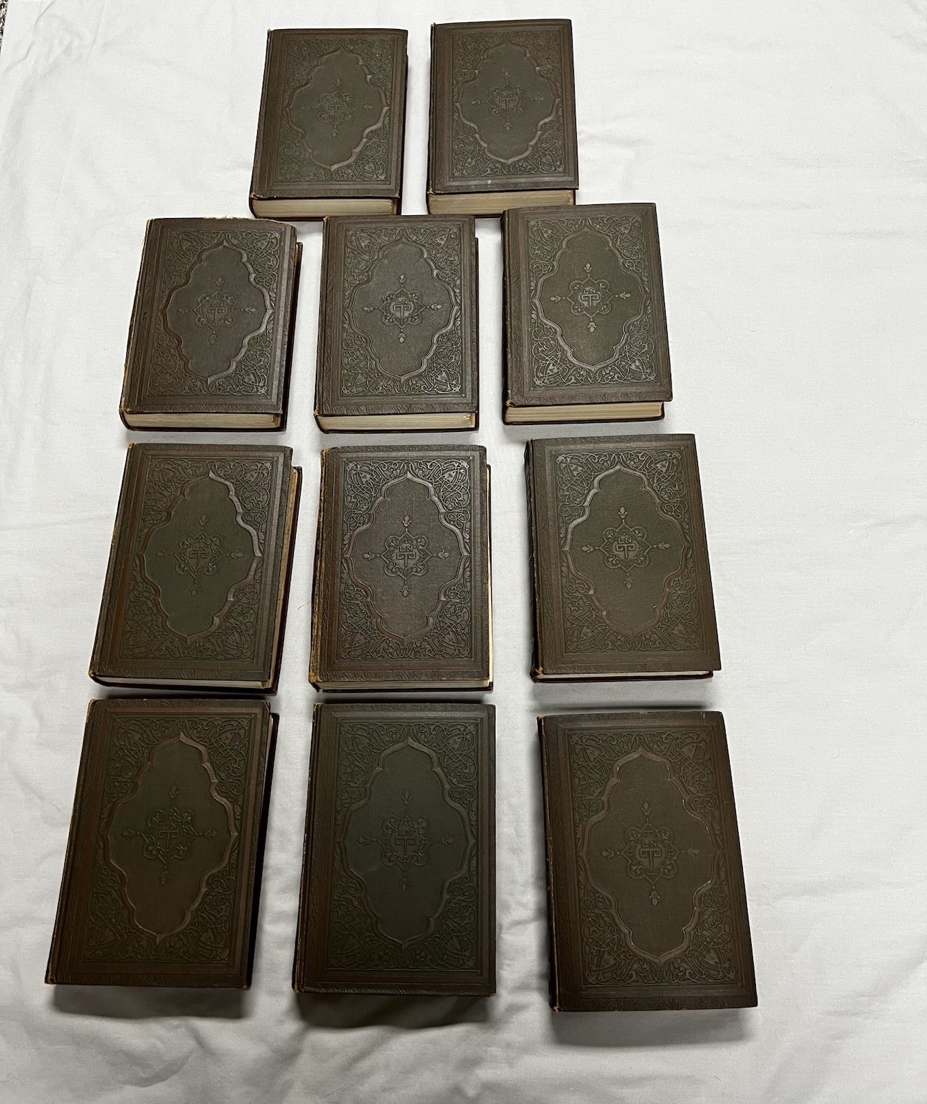 TOLSTOY THE WORKS OF LYOF N. TOLSTOI ANTIQUE 11 VOL SET SCRIBNERS 1922
