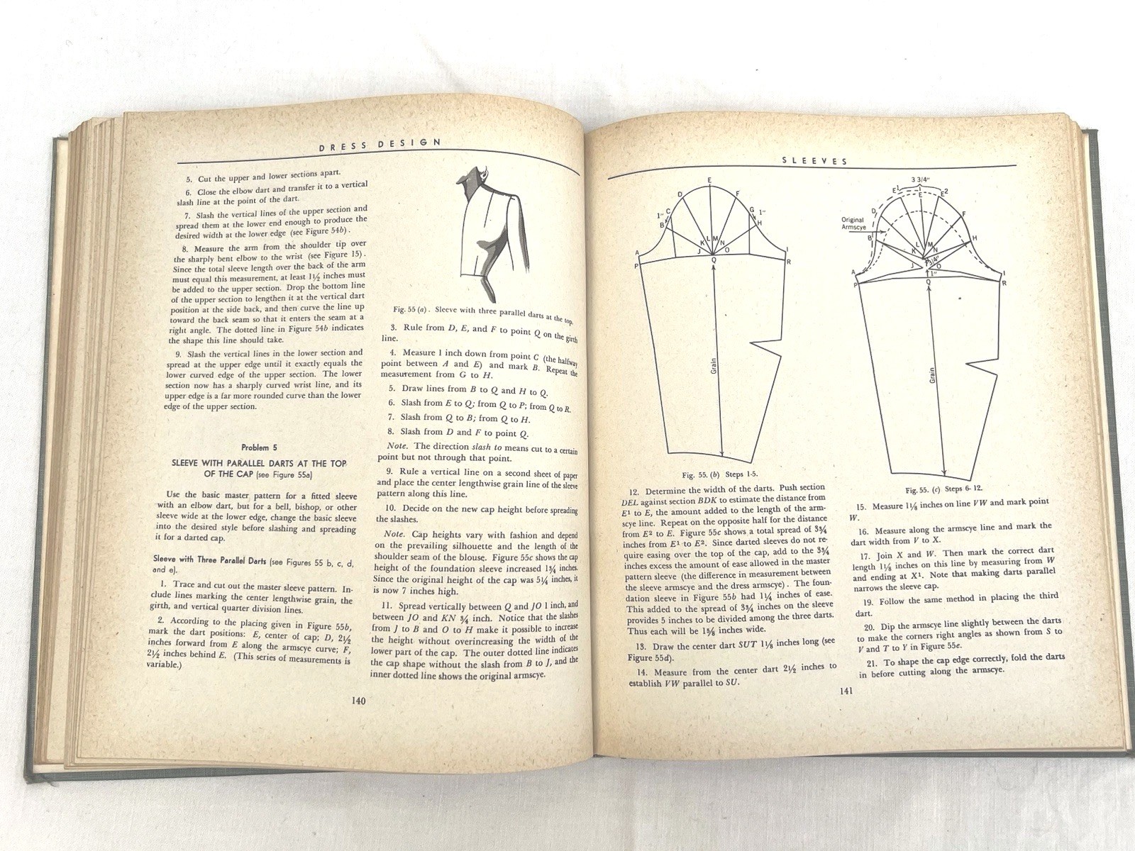 Dress Design Draping & Flat Pattern Making Hillhouse Mansfield HC 1st ed 1948