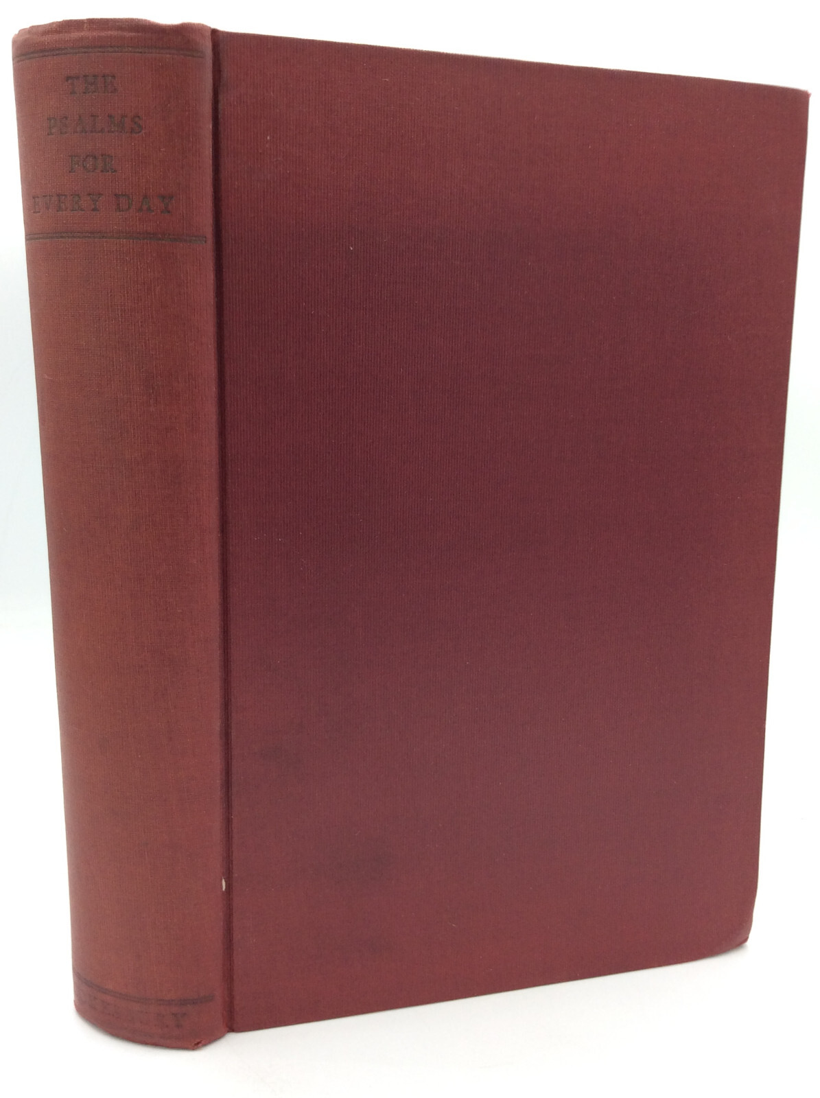 THE PSALMS FOR EVERY DAY by Jane T. Stoddart – 1939 – vintage Protestant