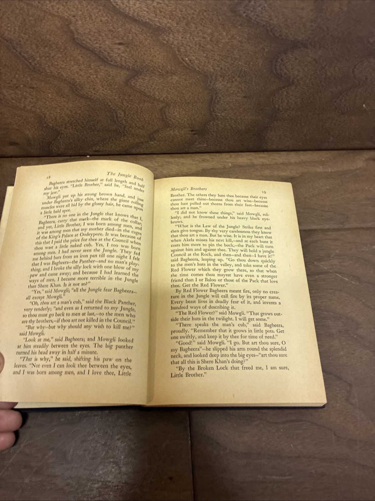 THE JUNGLE BOOK By Rudyard Kilpling-1948 NELSON DOUBLEDAY.INC