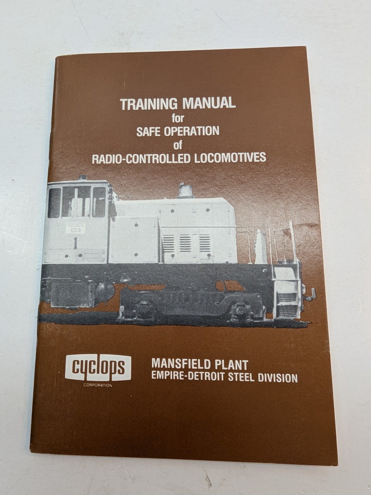 Cyclops Training Manual for Safe Operation of Radio-Controlled Locomotives PB