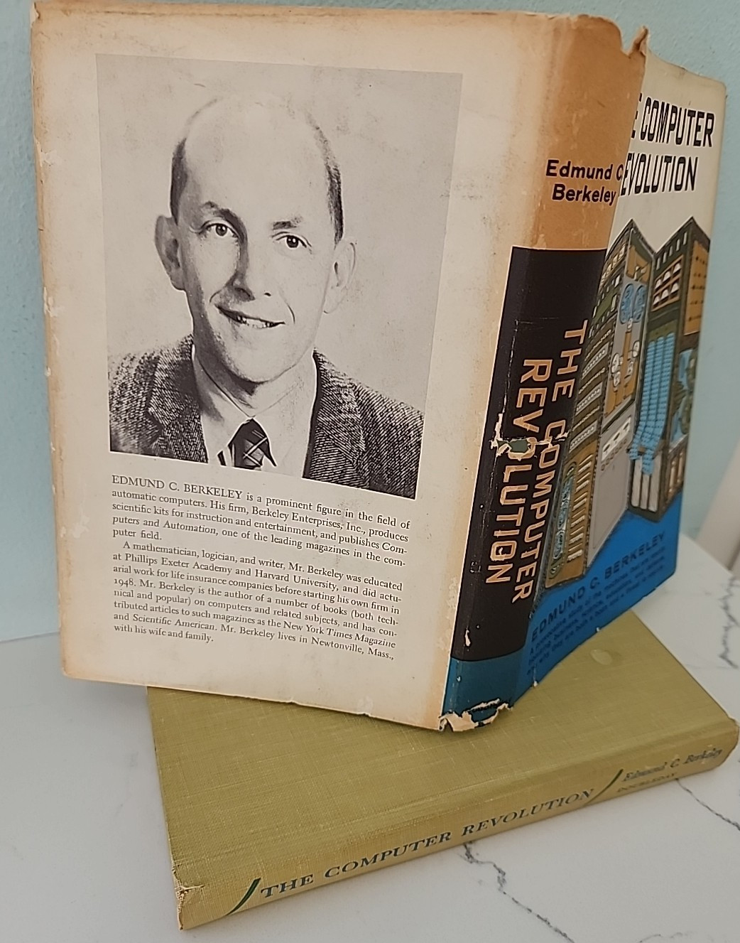 The Computer Revolution by Edmund C Berkeley 1962 Hardcover w/Dust Jacket