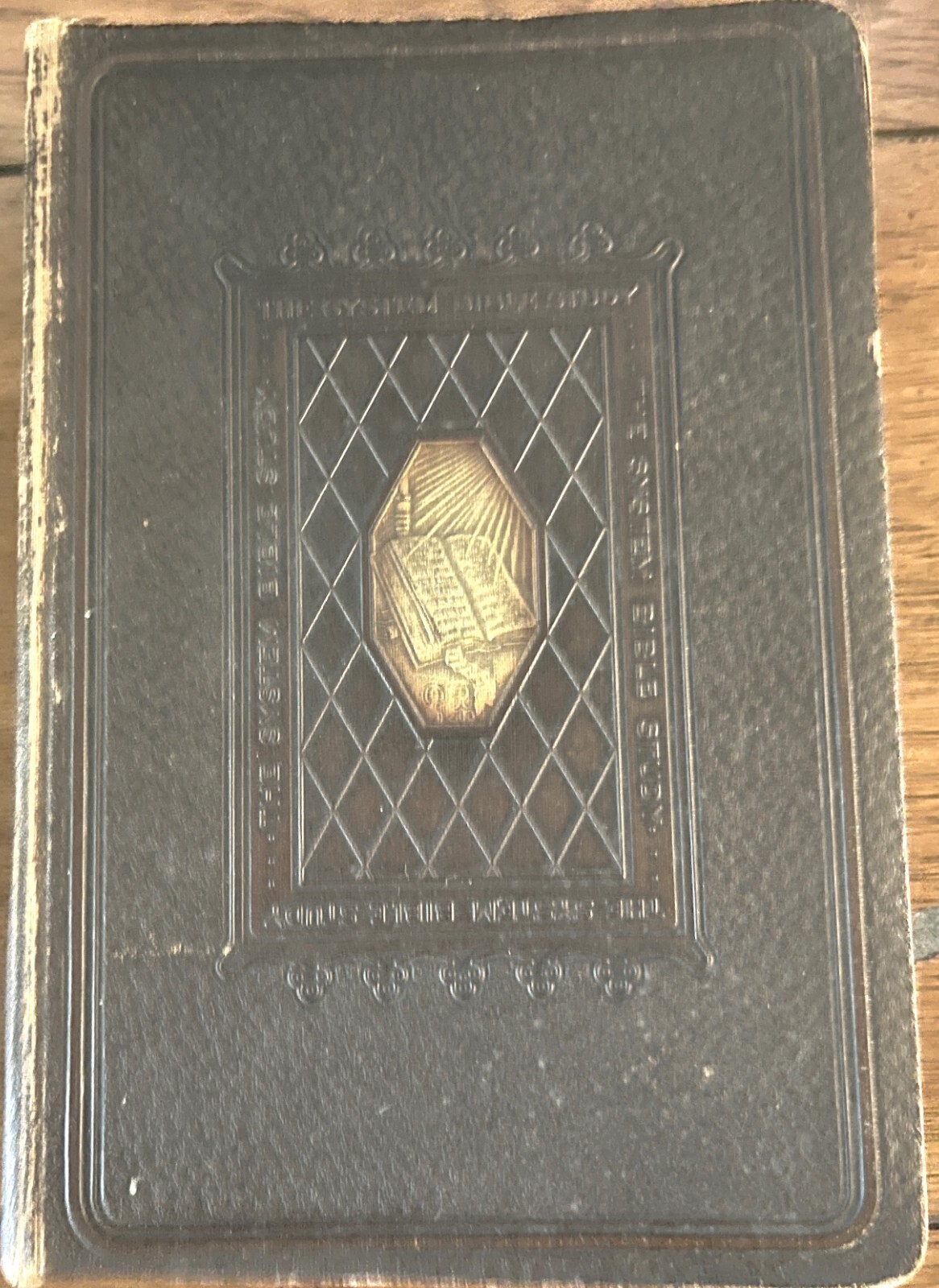 The System Bible Study 1933 Revised & Enlarged Edition VTG Bible Christian Book
