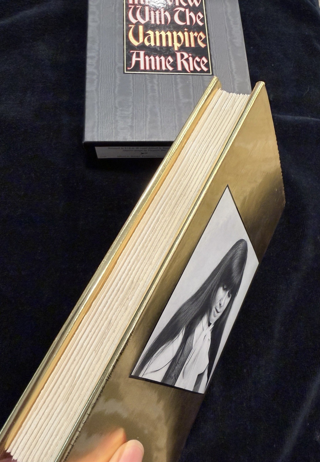 SIGNED Anne Rice Interview with the Vampire 20th Anniversary HC Slipcase 1996