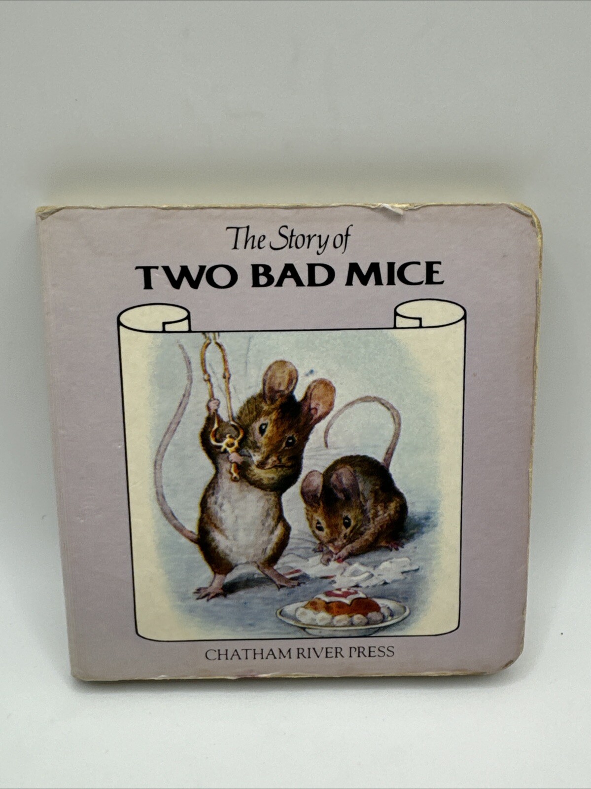 VNTG 1985 The Story Of Two Bad Mice Arlington House Mini Childrens Book 1 OWNER